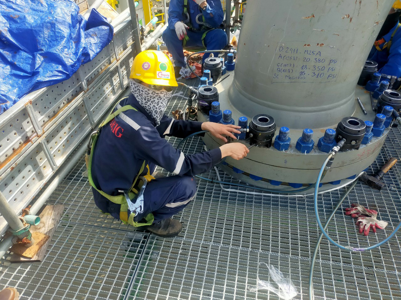 Cung cấp dịch vụ siết bu lông mặt bích