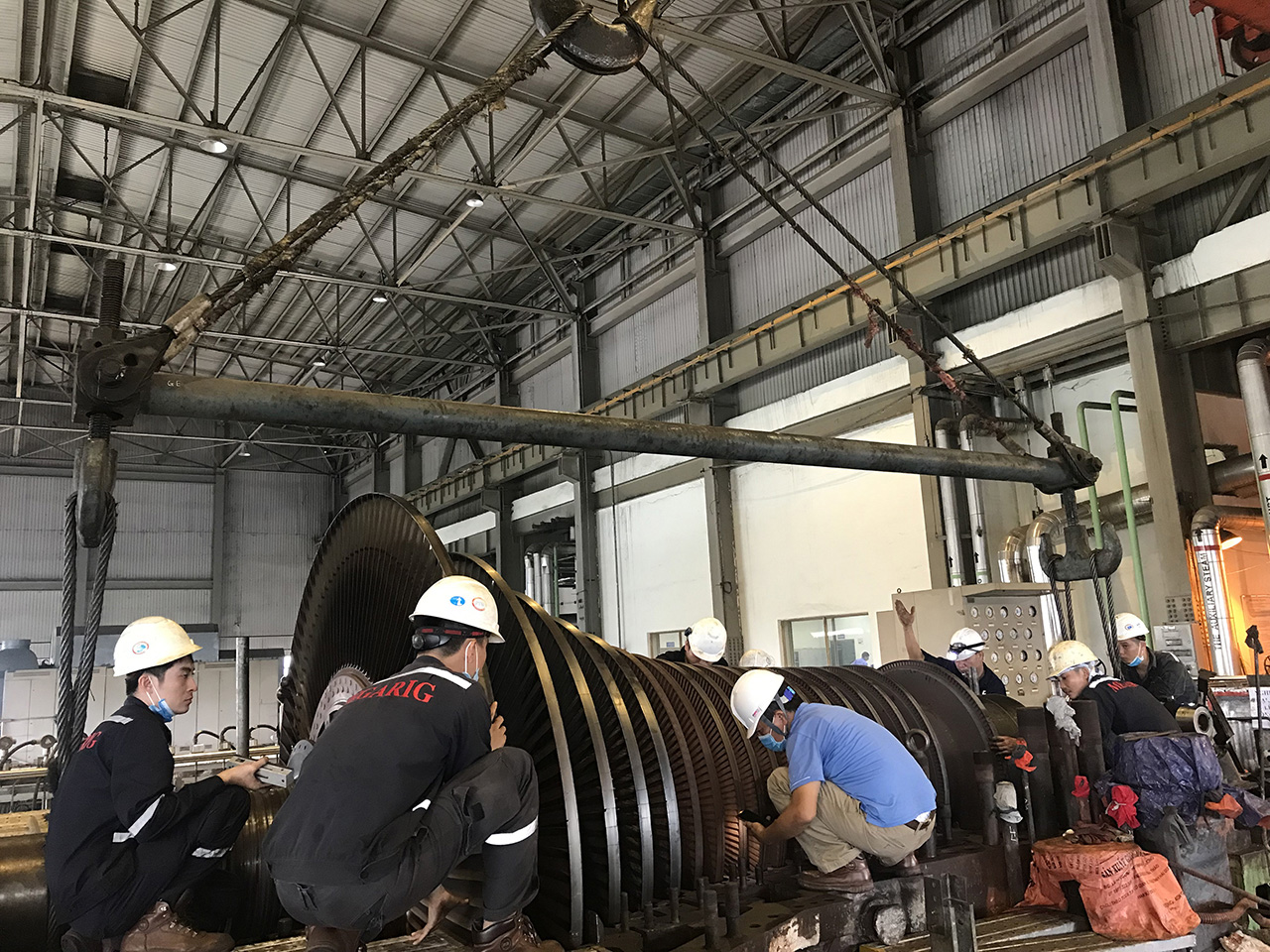 Maintenance , overhaul turbine, generator and auxiliary equipment Unit 2